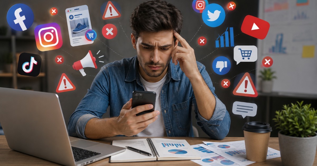 تجنب 10 أخطاء عند الترويج لمنتج عبر وسائل الإعلام الاجتماعية